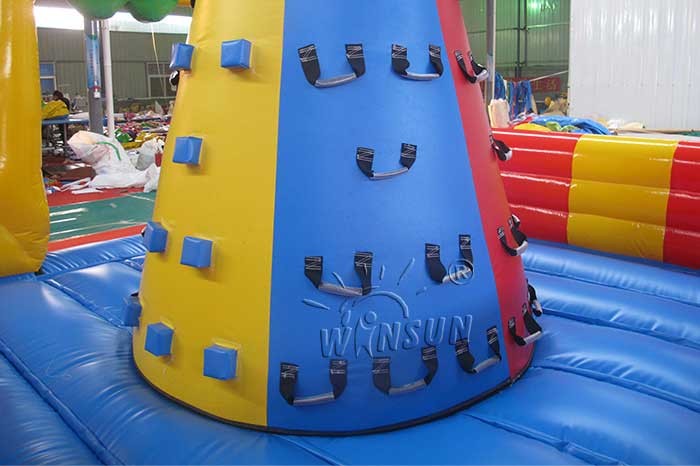 Three Layers PVC Inflatable Climbing Mountain For Pre - School / Kindergarten