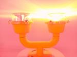 IP67 Dual Head FAA L810 Aircraft Warning Lighting On Towers