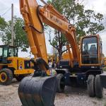 in stock Used Hyundai 150W-9 Wheel Excavator Multifunctional New Arrival