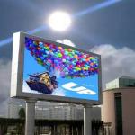 500*1000mm IP65 Waterproof Outdoor LED Advertising Screen AC100 - 240V Input