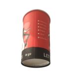 16 Oz Cold Paper Cups Aqueous Based Coating Red Takeaway Single Wall