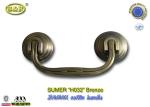 H032 Zamak Burial Casket Metal zinc alloy Coffin Handles Screw Holes Distance