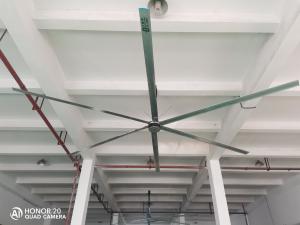 China 7.3m Ceiling Livestock Ventilation Fans 55r/Min With 6 Blades on sale