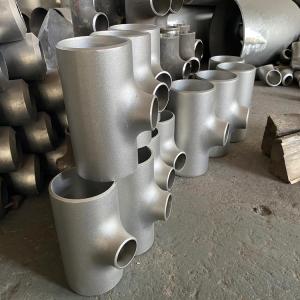 Wholesale 6 Inch Carbon Steel Tee for Pallet Packaging Etc. Application S32750 Seamless Pipe Fittings 1/2 Duplex Stainless Steel from china suppliers