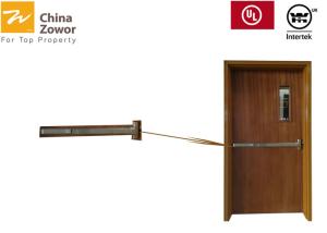 Wholesale 1.5/1/0.5 Hour Fire Resistant Wooden Doors With Baking Paint from china suppliers