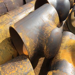Wholesale ST35.8 24 Inch Carbon Steel Butt Weld Pipe Fittings Tee A234 WPB from china suppliers