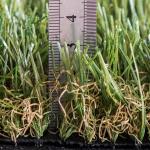 Plastic Artificial Grass Football Field Wall Decor Green