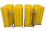 Red Color PU Submarine Cable Protection Duct , Subsea Cable Protection Tubing