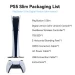 So-ny PS5 Slim Console Play-Station 5 Video Game Console PS 5 PC Games Ultra