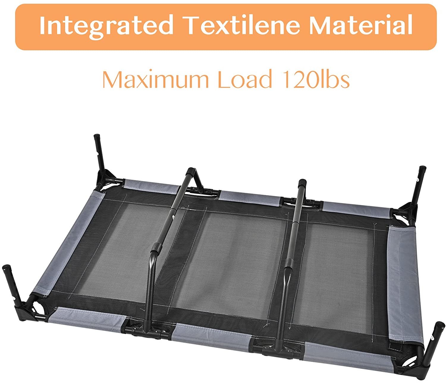 Removable Canopy Portable Raised Extra Carrying Bag Pet Cot