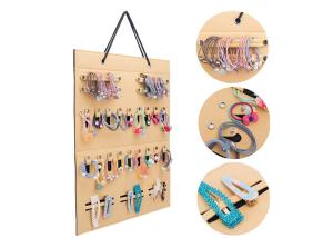 Wholesale Double Layer Hair Clips 40*50cm Felt Wall Organizer from china suppliers