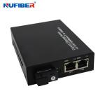 1000M 2-ports Rj45+1 Fiber Port Switch SM Bidi SC 1310nm/1550nm Gigabit fiber