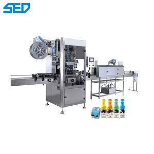 Wholesale High Speed Full Automatic Labeling Machine Bottle PVC Sleeve Shrink Applicator from china suppliers