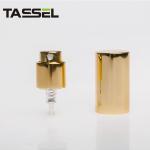 Press Series Crimp Spray Pump Non Spill Airless Makeup Pump PP - Aluminium