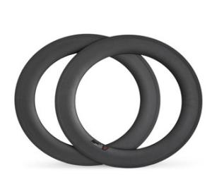 Wholesale 100% Hand built cheap carbon rim 3K/MATT Wheel 88mm*23mm 700c clincher road/track bike Rim from china suppliers