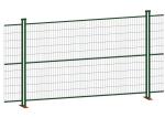 Customizable Color Canada Construction Fence Panels PVC Temporary Fence