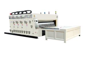 Wholesale Semi Automatic Flexo Printer Slotter Machine Printing Size 2100*1250mm Thickness 4-7mm from china suppliers