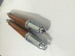 Wood Double Head 4D Manual Eyebrow Permanent Makeup Tattoo Pen