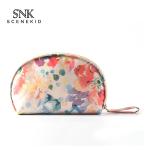 Half Moon Cosmetic Makeup Bag