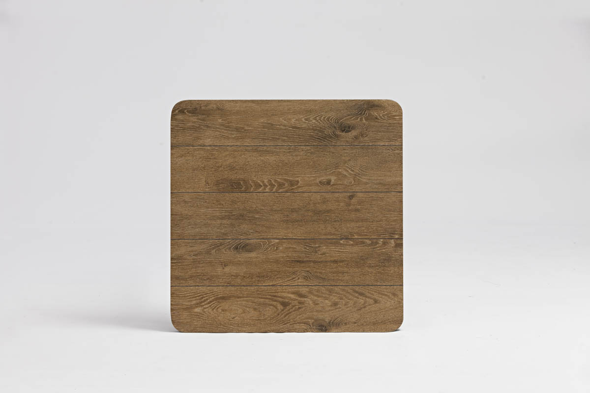 Aluminum Frame Teak Square Table A Must-have for Outdoor Rattan/Wicker Furniture