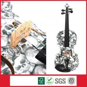 China Student Violin With Skull Design,Your Personalized Musical Instrument on sale