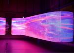 P2.5 Soft Film Group Advertising Flexible LED Full Color Screen 4mm Pixel Curved