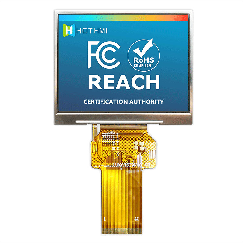 Sunlight Readable TFT LCD Display Modules 3.5 Inch RGB Interface TFT-H035A6QVIST9N40