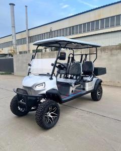 Wholesale Electric Off-Road Golf Truck 4 Wheels 4 Seats 4kw 60V Golf Cart from china suppliers