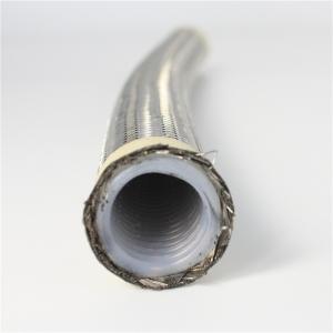 Wholesale CLWB DN25 PTFE Convoluted Hose With 304 Stainless Steel Over Braided from china suppliers