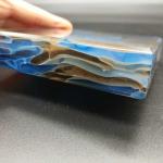 Safety Jade Glass Thickness 20mm 91.5% Transmittance Guaranteed