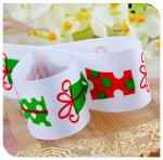 Custom Roll Woven Tapes Wholesale Custom Print Christmas Holiday Festival Logo