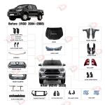 ISO 9001 Hilux Upgrade To Rocco Toyota Revo Body Kit