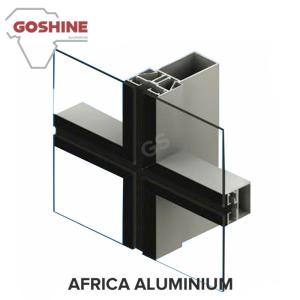 Wholesale High Quality Industrial Extruded Curtain Wall Aluminum Profile from china suppliers