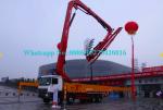Heavy Concrete Construction Equipment 36m Concrete Boom Pump Stabilization