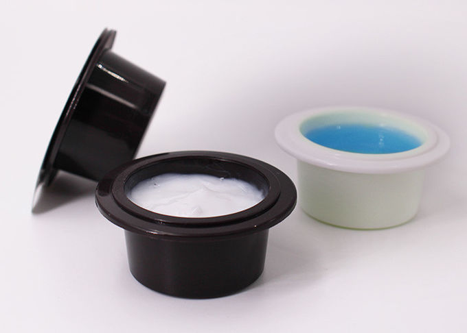 Private Label Printing Mask Pod Container With Aluminum Sealing Film Single Pack For Facial Mud Mask Clay