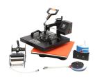 Real Plate 29x38Cm 5 In 1 Mug Heat Press Machine For T-Shirt