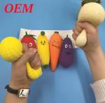Plastic Fruit & Vegetable Press Toys Release Stress Relax Toy