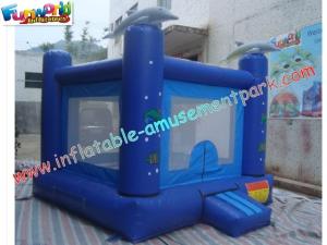 Wholesale Small Dolphin Commercial Bouncy Castles , Inflatable Jumping House from china suppliers