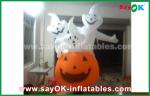 Halloween LED light Inflatable Holiday Decorations , Human skeleton Inflatable