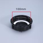 3 Inch Flange Connection Black Plastic Dust IBC Water Tank Butterfly Valve