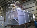 NH3 R404a Evaporative Type Condenser Anti Corrosion For Refrigeration