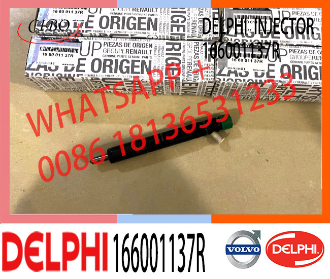 Genuine Delphy CR Inyectores Fuel Injector R03101D R05101D R05102D 28232251 For REN-AULTT SUZUKI 166001137R