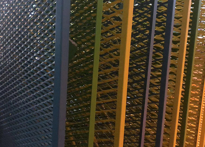 3m Width Expanded Metal Sheet Aluminum Plate Mesh For Work Platforms