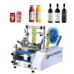 FK603 Manual Semi Automatic Glass Wine Bottle Plastic Round Bottles Sticker