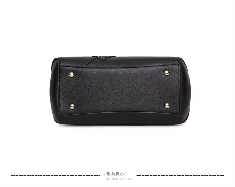 Waterproof Elegant Chinese Traditional Flower Vase Handbags Leather Tote Bags for Women