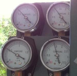 Wholesale Hitachi screw compressor spare part pressure gauge from china suppliers