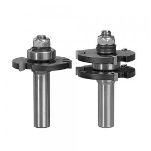 Wholesale CNC Router Bits Installed Tongue and Groove Bits from china suppliers