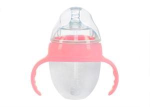 Wholesale Soft Anti Flatulence Silicone Baby Bottles Explosion Proof For Newborn Baby from china suppliers