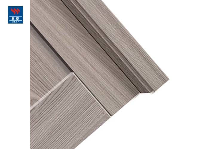 Fire Retardant Waterproof WPC Interior Wood Doors With Frames