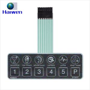 Wholesale Silk Screen Printing Membrane Keyboard Graphic Overlay Panel from china suppliers